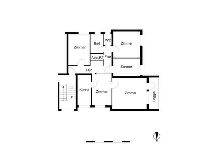 Wohnung zum Mieten in Bremerhaven 555,00 € 87.75 m²