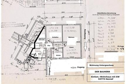 Gemütliche Souterrain - Wohnung in Hennef - Hennef (Sieg)