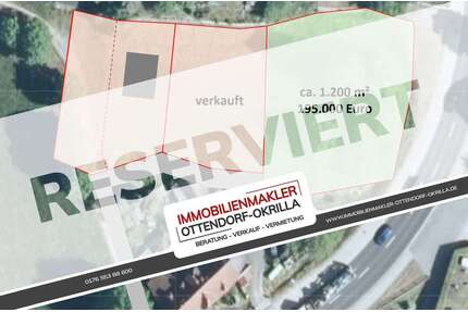 Grundstück zu verkaufen in Ottendorf-Okrilla 195.000,00 € 1200 m²