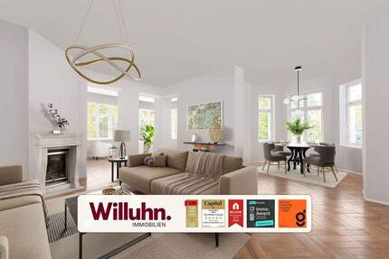 Traumwohnung ?? Privatgarten l Erstbezug | 4 Zimmer | Kamin | Stellplatz - Leipzig Schönefeld-Abtnaundorf