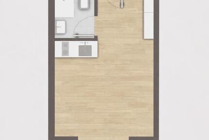 1-Zimmer Wohnung in Mainz - 540,00&nbsp;EUR Kaltmiete, ca.&nbsp; 27,00&nbsp;m&sup2; in Mainz (PLZ: 55122) Gonsenheim