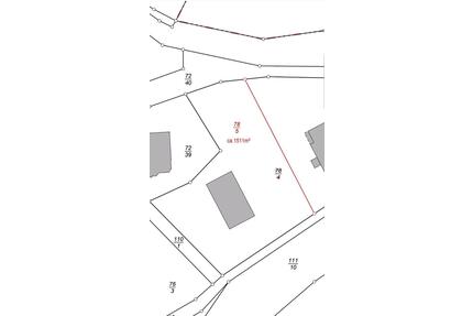 Provisionsfrei: ~1.100m² Bauland + Scheune (180m²)|1.511m² Grund - Burgwald