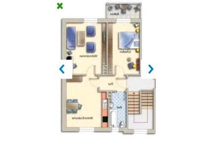 Helle Wohnung mit Park, frei. - 119.000,00&nbsp;EUR Kaufpreis, ca.&nbsp; 47,00&nbsp;m&sup2; in Bremen (PLZ: 28237) Burglesum