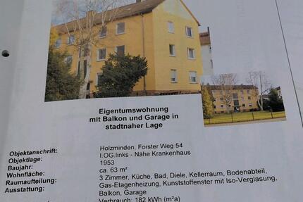 Eigentumswohnung,sehr gute Lage - Holzminden