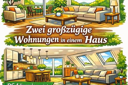 ab Sep verfügbar, Ihre Wahl: Zwei moderne Wohnungen – 5‑Zimmer‑OG oder 4‑Zimmer‑DG - Lambrecht (Pfalz)