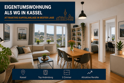 Wohnung zum Kaufen in Kassel 214.967,00 € 74.29 m²