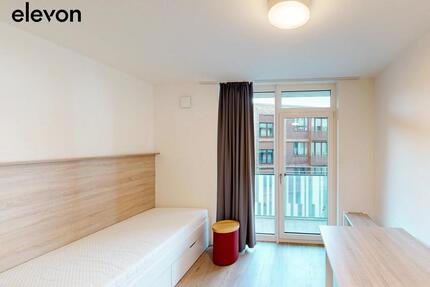 Voll möbliert und in bester Lage - Stilvoll eingerichtetes 1-Zimmer-Apartment im elevon! - Hamburg Hamburg-Mitte