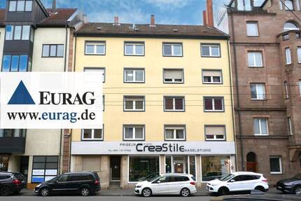N-Steinbühl: Mehrfamilienhaus mit 9 Wohnungen + 1 Gewerbe - Nürnberg