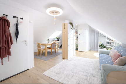 helle 1,5 Zimmer Dachgeschosswohnung für Kapitalanleger - Ulm / Gögglingen