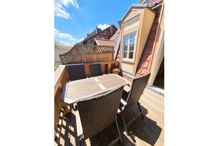 3 Zimmer Maisonette Wohnung mit Einbauküche und Dachterrasse - Quedlinburg