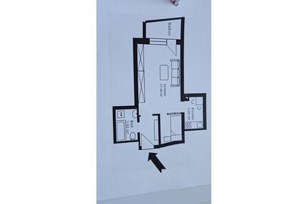 1-Zimmer-Wohnung mit Balkon in Spardorf (bei Erlangen) - Uttenreuth