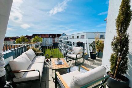 Penthouse-Wohnung mit Dachterrasse und Fernblick - Erfurt Johannesplatz