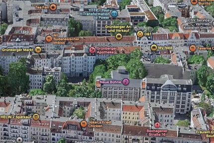 Zinshaus in Berlin - 6.500.000,00&nbsp;EUR Kaufpreis, ca.&nbsp; 1.840,00&nbsp;m&sup2; in Berlin (PLZ: 10245) Friedrichshain-Kreuzberg