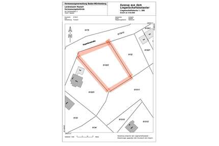 Grundstück zu verkaufen in Forbach-Hundsbach 85.000,00 € 1289 m²