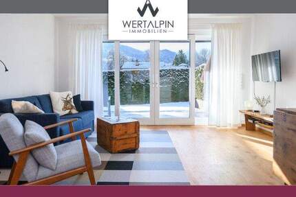 Sonnige 2-Zimmer-Gartenwohnung mit Terrasse, Bergblick, Aufzug, TG-Stellplatz - Garmisch-Partenkirchen