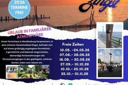 Ferienwohnung Zingst - 70,00&nbsp;EUR Kaltmiete, in Zingst (PLZ: 18374)