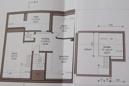 DG Wohnung - 630,00&nbsp;EUR Kaltmiete, ca.&nbsp; 85,00&nbsp;m&sup2; in Fell (PLZ: 54341)