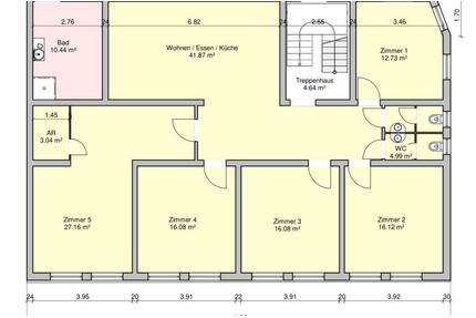 Helle, großzügige 150qm Wohnung mit 5 Zimmern im Herz von Gießen