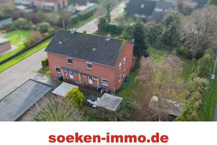 Doppelhaushälfte mit großzügigem Garten - sanierungsbedürftig - Weener *TU2506*