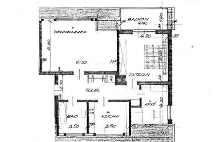 Ganderkesee renovierte 3-Zimmer Dachgeschosswohnung mit Balkon und Keller