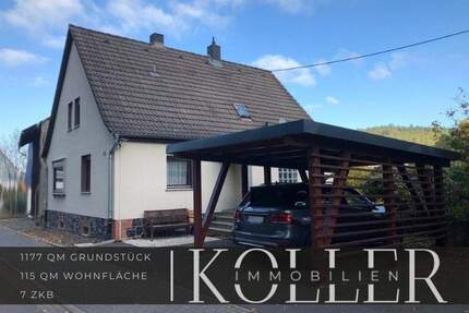 Einfamilienhaus mit Gartenparadies und Scheune - Grebenau Udenhausen