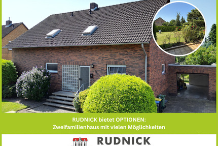 RUDNICK bietet OPTIONEN: Zweifamilienhaus mit vielen Möglichkeiten - Hagenburg-Altenhagen