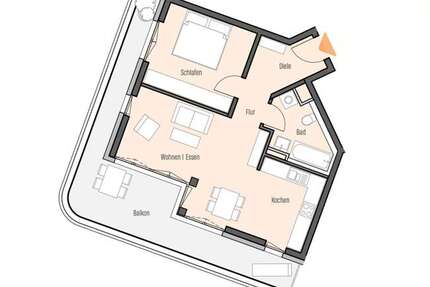 Wohnung zum Kaufen in Frankfurt 609.800,00 € 70.5 m²