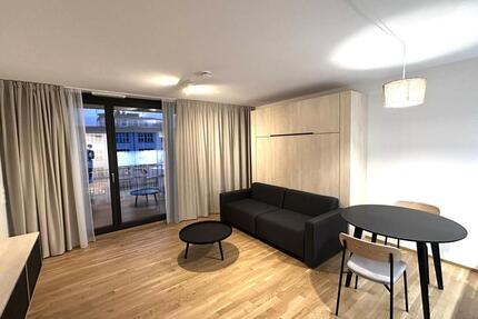 Moderne, voll möblierte Neubauwohnung mit großer Loggia & direkt am Elberufer - Dresden Neustadt