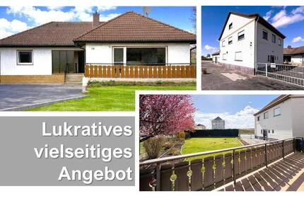 Zwei Häuser, viele Möglichkeiten: Bungalow & vielseitig nutzbares Zweithaus auf großem Grundstück - Babenhausen