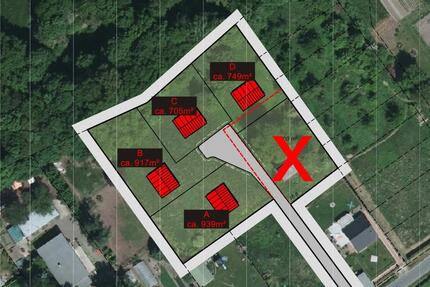 4 Grundstücke zwischen 700 und 930m² I Schwante Oberkrämer - Velten