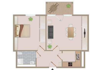 Wohnung zum Mieten in Görlitz 319,00 € 55 m²