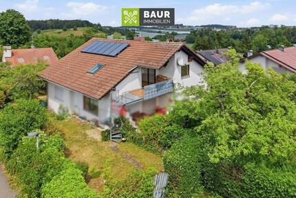 360° I WOHNEN MIT FREIRAUM 3,5-ZI.-DG-WOHNUNG mit Atelier und ca. 250 m² Garten bei Friedrichshafen