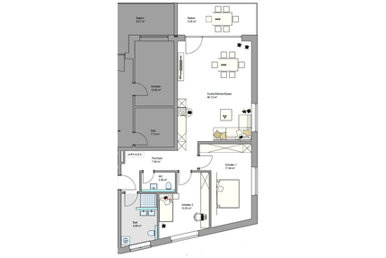 Wohnung zum Kaufen in Friedrichshafen 646.100,00 € 95.72 m²