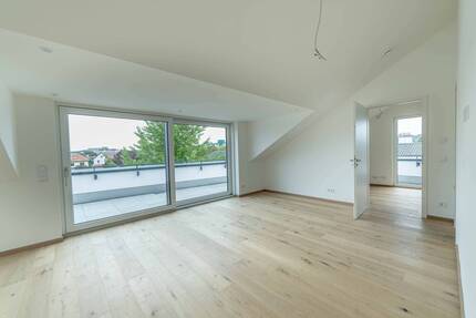 Exklusives 3-Zimmer-Penthouse mit Panoramablick und einen Stellplatz - Landshut West