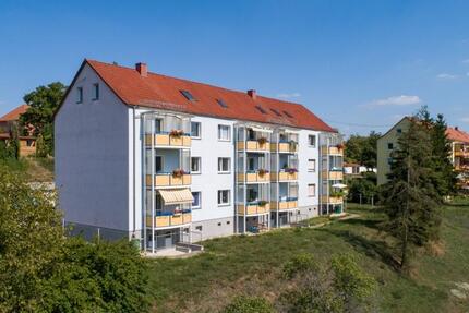 3-Raum Wohnung mit Balkon und Blick ins Grüne in Dornburg zu vermieten - Dornburg-Camburg