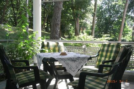 Ostseebad Heringsdorf, komf. Fewo direkt am Strand für 2 - 4 Pers