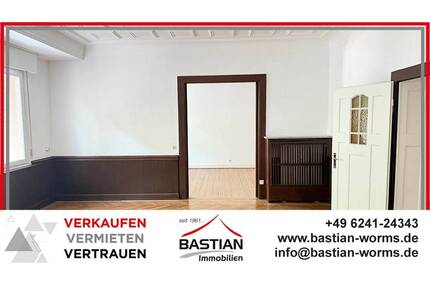 Stilfrage? Ja. Und Standortfrage erst recht: Altbauwohnung - ca. 180 m² - Wasserturmviertel! - Worms Innenstadt
