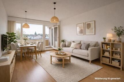 Schöne 3,5-Zimmer-Wohnung mit zwei Balkonen und neuer EBK in Mosbach-Waldstadt