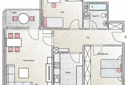 Ideal für Familie oder Berufstätige – sofort bezugsbereit - Bad Kissingen