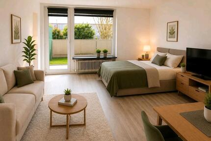 Provisionsfrei: 2024 saniertes 1-Zimmer-Appartement in Gonsenheim - Mainz
