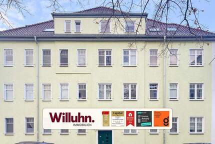 Freie Wohnung! 3-Zimmer-Wohnung mit Balkon, Fußbodenheizung, Stellplatz, Sanierung 2013 - Leipzig Großzschocher