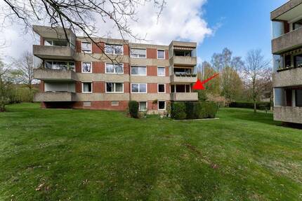 Freundliche 3-Zi. ETW mit sonnigem Balkon in ruhiger und grüner Wohnlage - Hamburg Rönneburg