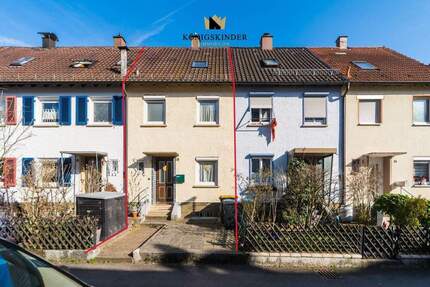 Einziehen & wohlfühlen: gepflegtes Reihenmittelhaus mit Garten - Esslingen Oberesslingen