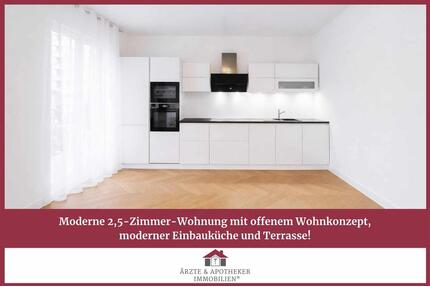 Moderne 2,5-Zimmer-Wohnung mit offenem Wohnkonzept, moderner Einbauküche und Terrasse! - Berlin Charlottenburg-Wilmersdorf