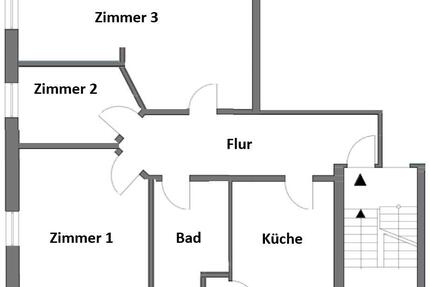 Großzügige 3,5 ZiKB Wohnung 85 m² Stellplatz optional zentral in Osnabrück 6026.10404