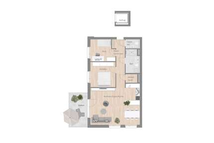 Wohnung zum Mieten in Besigheim 1.080,00 € 85.78 m²