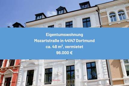 Wohnung zum Kaufen in Dortmund 72.000,00 € 48 m²