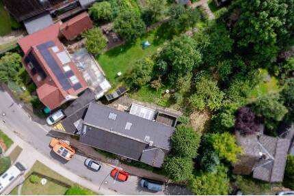 Großes Grundstück in einer Einbahnstraße direkt am Naturschutzgebiet Stellmoorer Tunneltal - Hamburg Rahlstedt