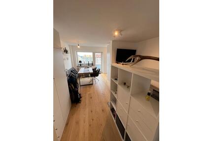 Renov., möbl. 1-Zi.-Whg. – Balkon, Lift, TG – 7 Min. Harras (US) - München Sendling-Westpark
