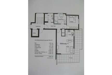 Wohnung zum Kaufen in Bondorf 456.900,00 € 79 m²